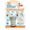 thumbnail image 1 of SinkShroom SSNE425 Nickel Edition Revolutionary Bathroom Sink Drain Protector Hair Catcher - Gray, 1 of 8