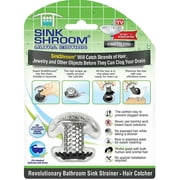 SinkShroom Ultra Edition Bathroom Sink Hair Drain Catcher Stainless Steel, 1 Pack