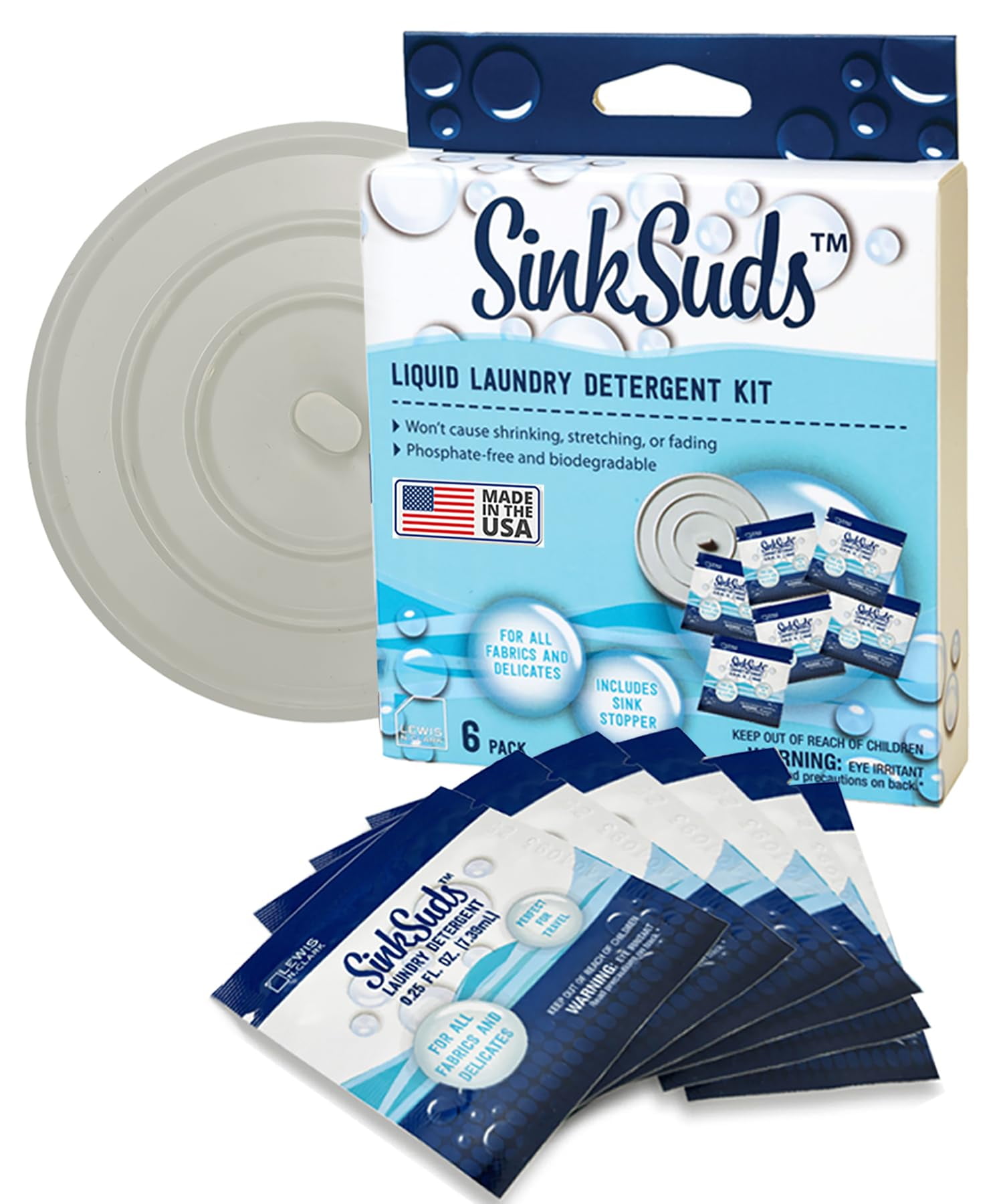 Lewis N Clark 733 Travel Laundry Soap