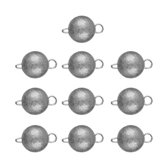 Sinker Fishing Jig Head B ullet Weights Soft Lure Group Hook NEW Aggravated