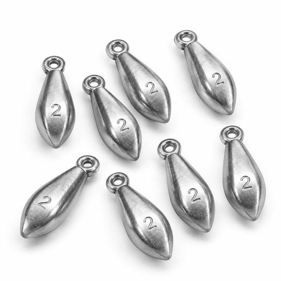 Sinkers Fishing Weights No-roll Lead For Bottom