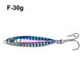thumbnail image 1 of Sinking Colorful Bass Hook Lead Casting Spinning Baits Jig Bait Metal Fishing Lures F - 30G, 1 of 8