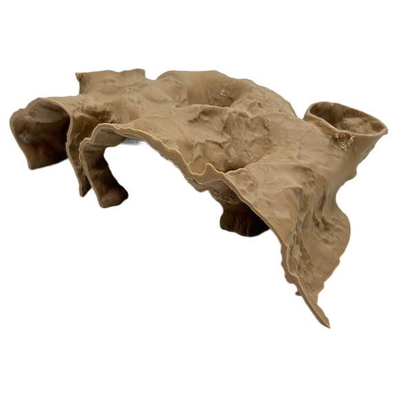 Sinking Fish Shrimp Hideaway House Natural Textured Design Aquariums Shelter