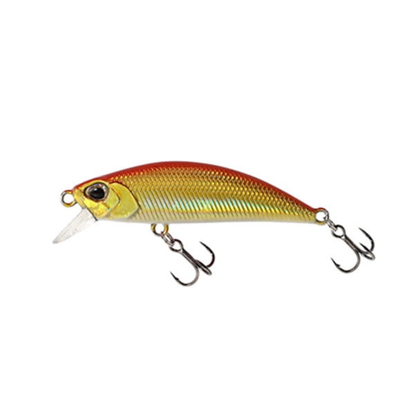 Sinking Minnow Fishing Lures 50mm/5g Hard Baits for Trout Bass Wobbler Crankbait 3D Fisheye ABS Lure