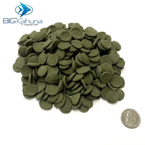 Sinking Spirulina Algae Wafers Tropical Fish Food - 12 Mm - 1/2"