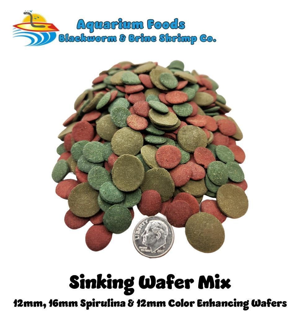 Sinking Wafers Bottom Feeder Fish Food Mix - Algae Eater - Catfish - Plecos…2-lb