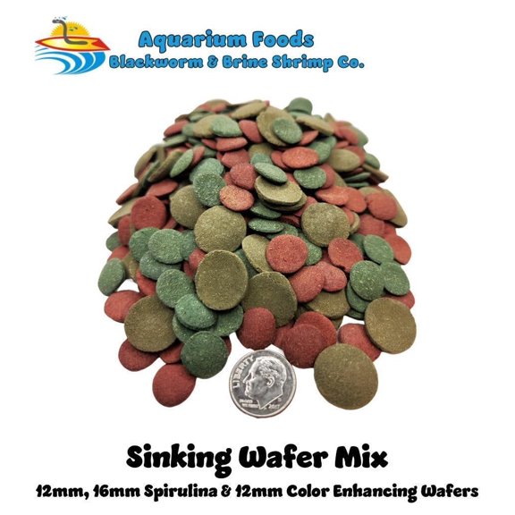 Sinking Wafers Bottom Feeder Fish Food Mix - Algae Eater - Catfish - Plecos...5-lb