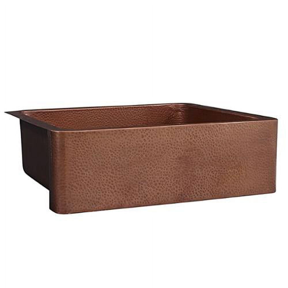 Adams 33" Antique Copper Farmhouse Apron Front Sink