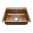 thumbnail image 1 of Sinkology Rosa Single Bowl 25'' L x 22'' W Drop-In Kitchen Sink, 1 of 2