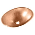 thumbnail image 1 of Sinkology Strauss Metal Oval Undermount Bathroom Sink, 1 of 5