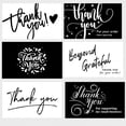 thumbnail image 1 of Sinkoo 300 Pcs Thank You Cards Small Business, 6 Styles Thank You for Your Order Cards Customer Appreciation Note Cards for Small Business Owners Stores Online Retailers 3.5 x 2 Inch(Black, White), 1 of 2
