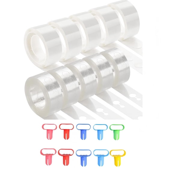 Sinkoo Balloon Arch Kit, Balloon Decoration Strip Kit for Garland, 82 Feet Balloon Garland Strip, 500 Gel Dots Stickers and 5 Balloon Tie Tools, for Party Wedding Birthday Baby Shower Graduation