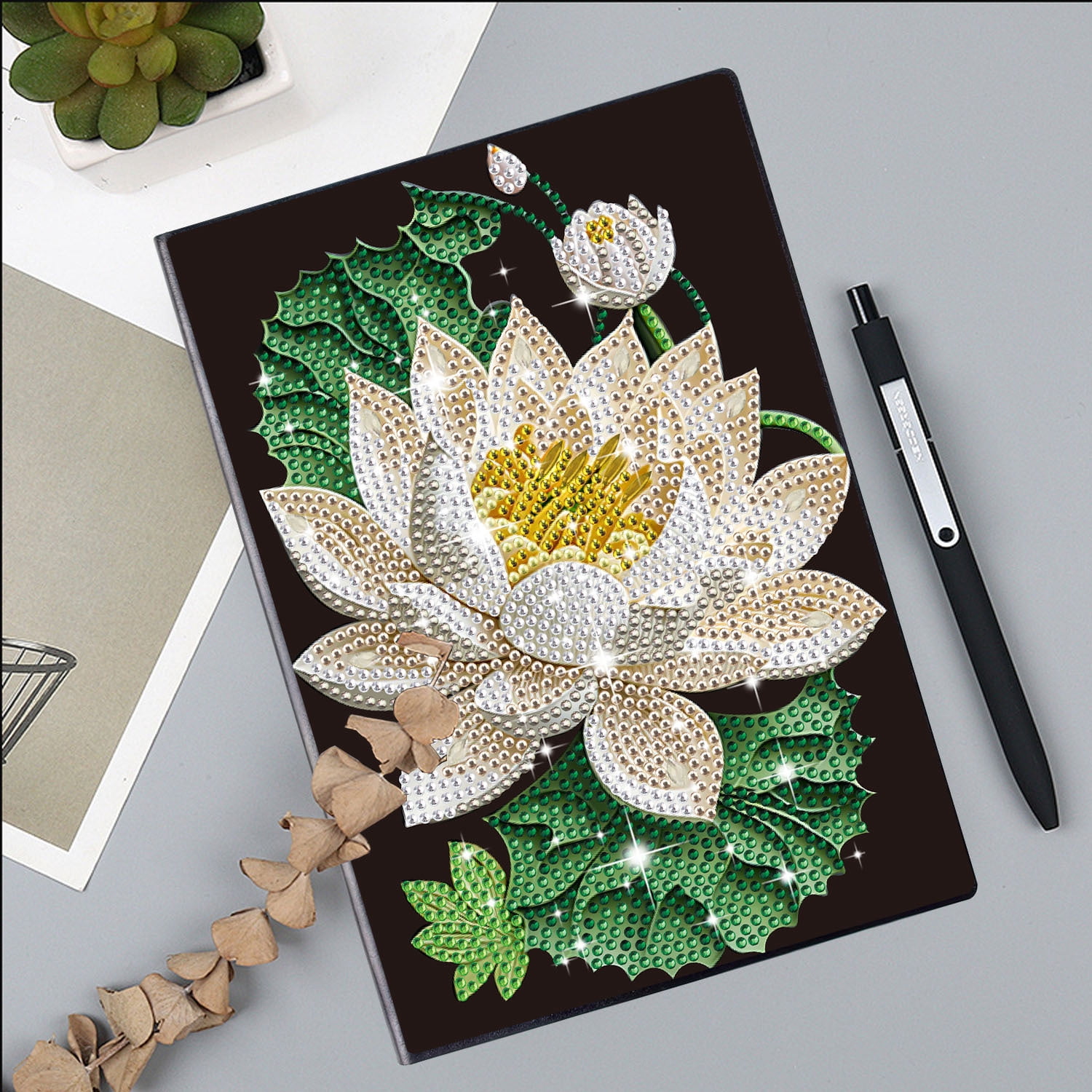 Sinkoo Diamond Painting Notebook Kits 5.8 x 8.3 Inch DIY Art Cover ...