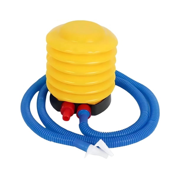 Sinkoo Foot Pump for Inflatable, Balloon Pumps Dual Tube Fast Inflator for Air Mattress, Hand Pump for Inflatable Boat, Yoga Ball, Exercise Ball, Pool Toys, Sports Equipment Two Outlet Hole