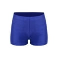 thumbnail image 1 of Sinleey Girls Sparkle Ballet Dance Shorts Glitter Athletic Shorts High Waisted Workout Sports Yoga Royal Blue 8, 1 of 5