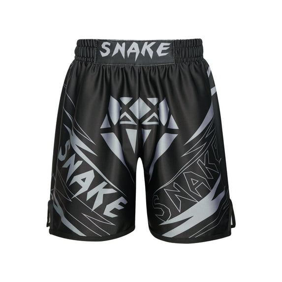 Sinleey Kids Boxing Kickboxing Shorts MMA Martial Arts Bottom Underwear Gym Workout Training Type N S/150