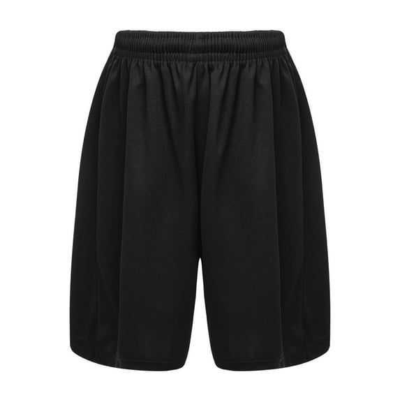 Sinleey Kids Boys Summer Beach Swim Trunks Basketball Football Athletic Booty Shorts Casual Sport Black 24