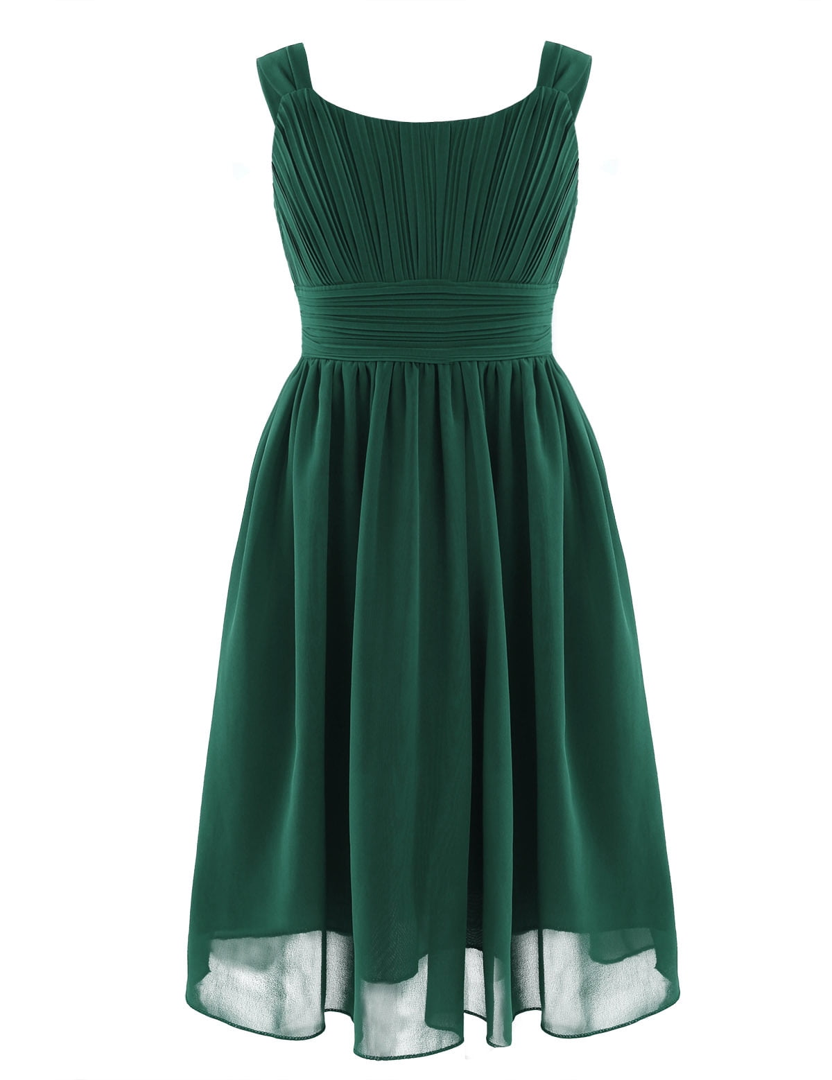 Sinleey Kids Bridesmaid Flower Girl Sleeveless Pleated Chiffon Dress for Pageant Party Wedding Green 6 - Walmart.com Sinleey Kids Bridesmaid Flower Girl Sleeveless Pleated Chiffon Dress for Pageant Party Wedding Green 6 - Walmart.com