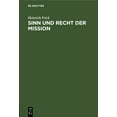 thumbnail image 1 of Sinn Und Recht Der Mission, (Hardcover), 1 of 1