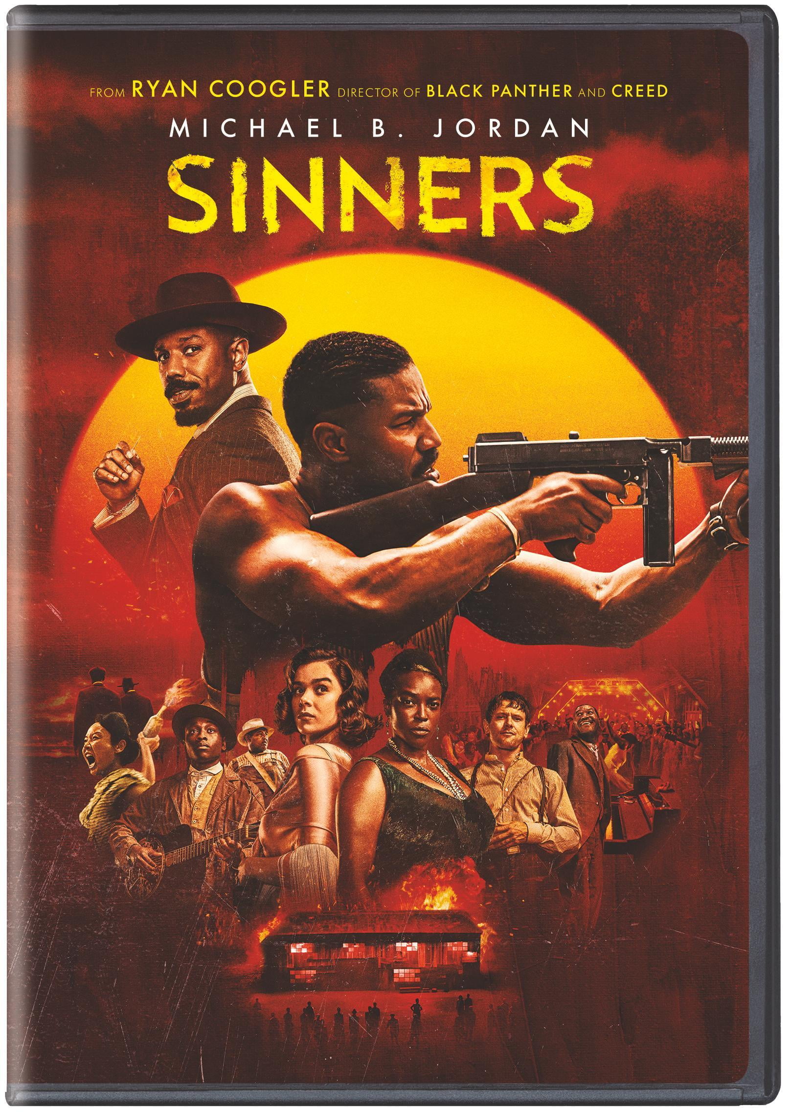 Walmart Black Friday Deals 2025 Free Shipping! Sinners DVD, Horror Drama Thriller, Warner Bros, Twin Brothers Return to Their Hometown to Face Evil