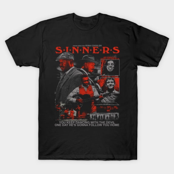 Sinners Movie T-Shirt Sizes S-5Xl GooGate