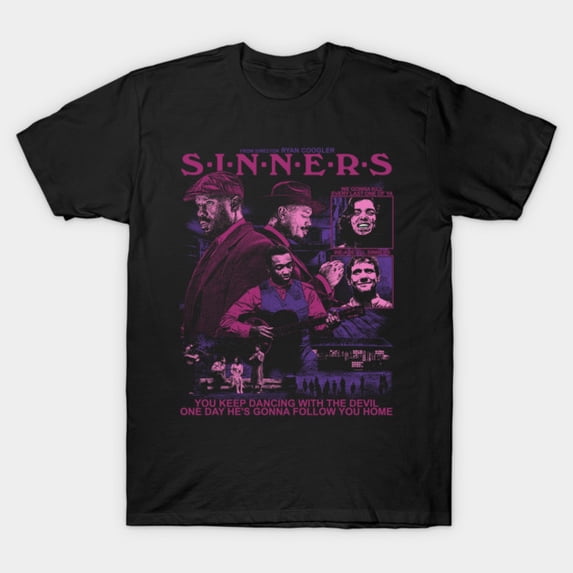 Sinners Movie T-Shirt Sizes S-5Xl GooGate