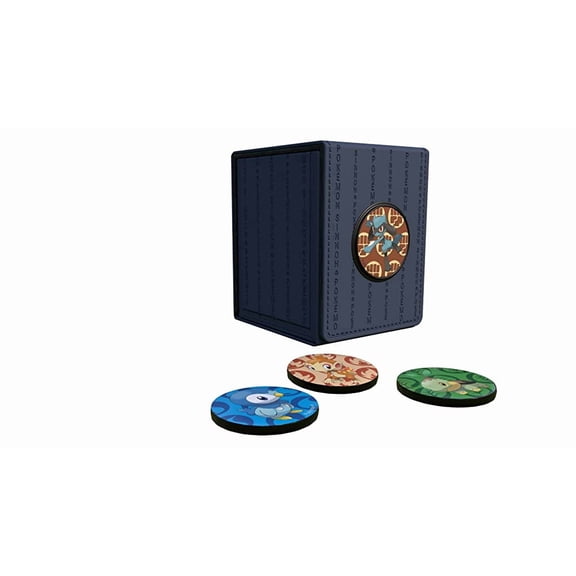 Ultra PRO - Sinnoh Alcove Click Deck Box For Pokemon, MTG, Baseball, Basketball, Football and other Trading Cards or Board Games storage