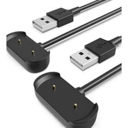 Sinoacc 3.3Ft Charger Compatible with Amazfit Bip 5/3/3 Pro/U,GTS 4 Mini/2/2 Mini/2E,Trex Pro,Zepp E/Z,Active,GTR 2/2E Watch,USB Magnetic Charging Cable Accessories for Amazfit Watch2 pack