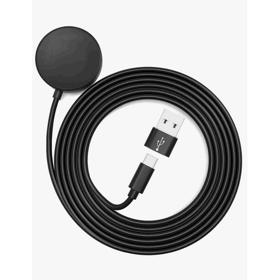 Sinoacc 3.3ft(100cm) Charger Cable for Samsung Galaxy Watch 7/Ultra/6/6 Classic/5/5 Pro/4/4 Classic/3/Active 2/Active 1,with USB to USB C Adapter - 1 Pack