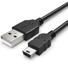 Sinoacc USB to Mini B Cable, USB 2.0 Type-A to Mini-B (5-pin) Cable, 480mbps Data Transfer Cord