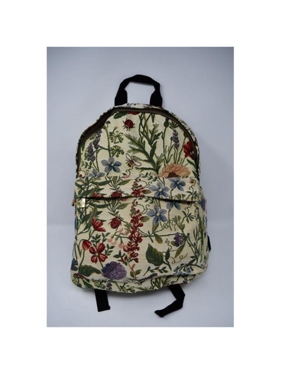 25482-Morning Garden Tapestry Large Backpack - Morning Garden