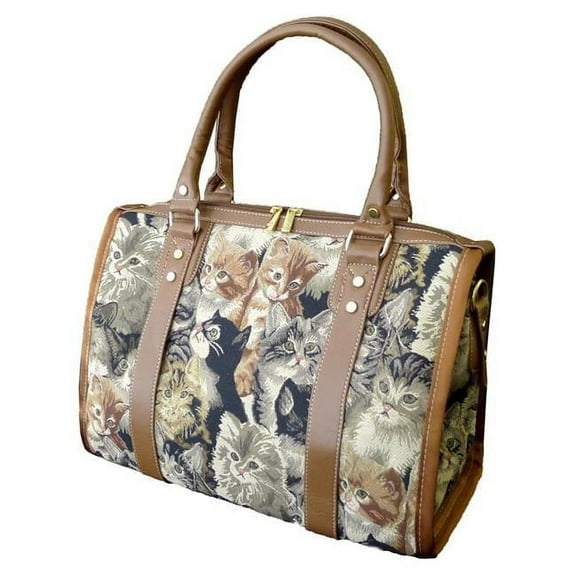 Sinobrite 93038-Cat Tapestry Large Purse - Cat