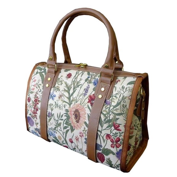 Sinobrite 93038-Morning Garden Tapestry Large Purse - Morning Garden