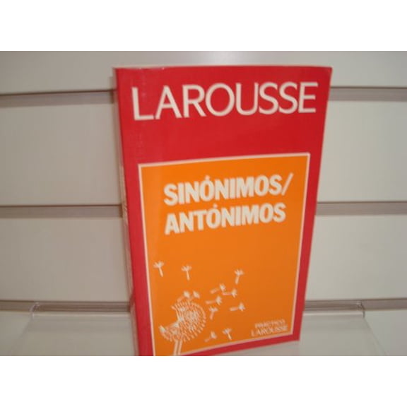 Pre-Owned Sinonimos Antonimos/Synonyms Antonyms (Spanish Edition) (Paperback) 9706070206 9789706070203