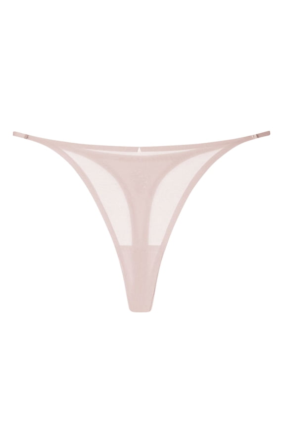 Womens G-String Thongs Underwear Silk Stretchy T-Back Breathable Low Rise Bikini Hipster Briefs Ladies Solid Comfort Seamless-Panties Christmas Gifts