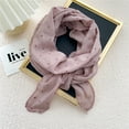 thumbnail image 1 of Sinpiling Cotton Linen Head Scarf for Women Lightweight Square Bandanas Casual Color Block Hair Wraps Decoration Neck Scarves, 1 of 2