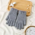 thumbnail image 1 of Sinpiling Cute Winter Gloves for Women Touchscreen Fleece Lined Chunky Knitted Casual Thermal Warm Glove, 1 of 3