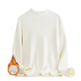 thumbnail image 1 of Sinpiling Mens Casual Fleece Shirts Plus Size Pullover Long Sleeve Mock Neck Sweatshirts Basic Solid Thermal Warm Tees Tops L-4XL Clearance Sales, 1 of 7
