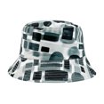 thumbnail image 1 of Sinpiling Mens & Women Bucket Hats Reversible Sun-Protection Sun Hat Unisex Couples Color-Block Outdoor Hiking Fishing Fisherman Cap, 1 of 2