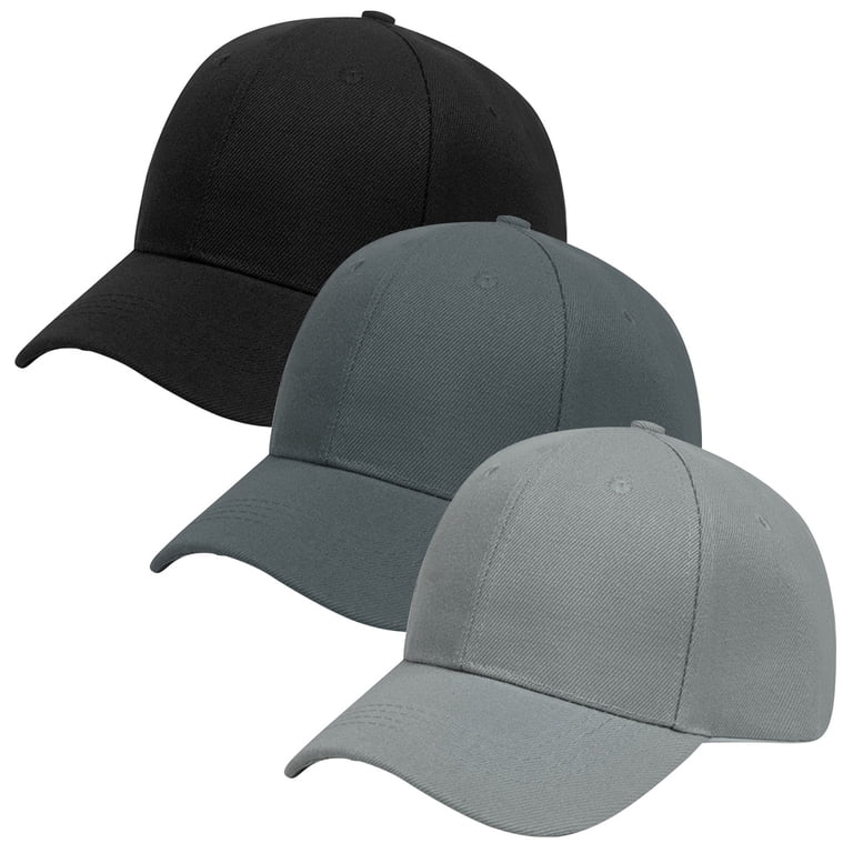 Sinpiling Mens Womens Canvas Baseball Cap Pack Unisex
