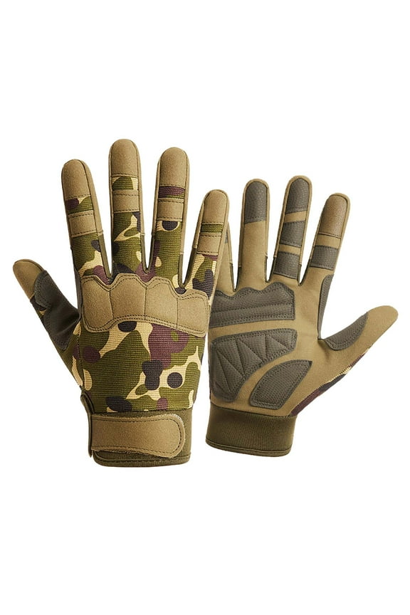 Mens & Womens Motorcycle Gloves Casual Waterproof Windproof Thermal Warm Camouflage Printed Ski Snow Sports Glove Winter