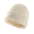 thumbnail image 1 of Sinpiling Mens & Womens Winter Quilted Hats Casual Solid Thick Thermal Warm Windproof Ski Snow Cycling Cap & Hat, 1 of 2