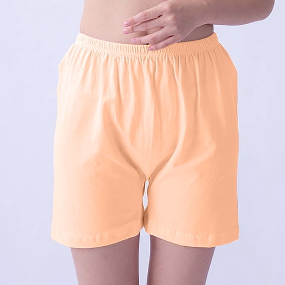 Sinpiling Underwear for Women Plus Size XL-5X Boy Shorts High Waisted Panties Ladies Casual Solid Comfort Loose Boxer Briefs