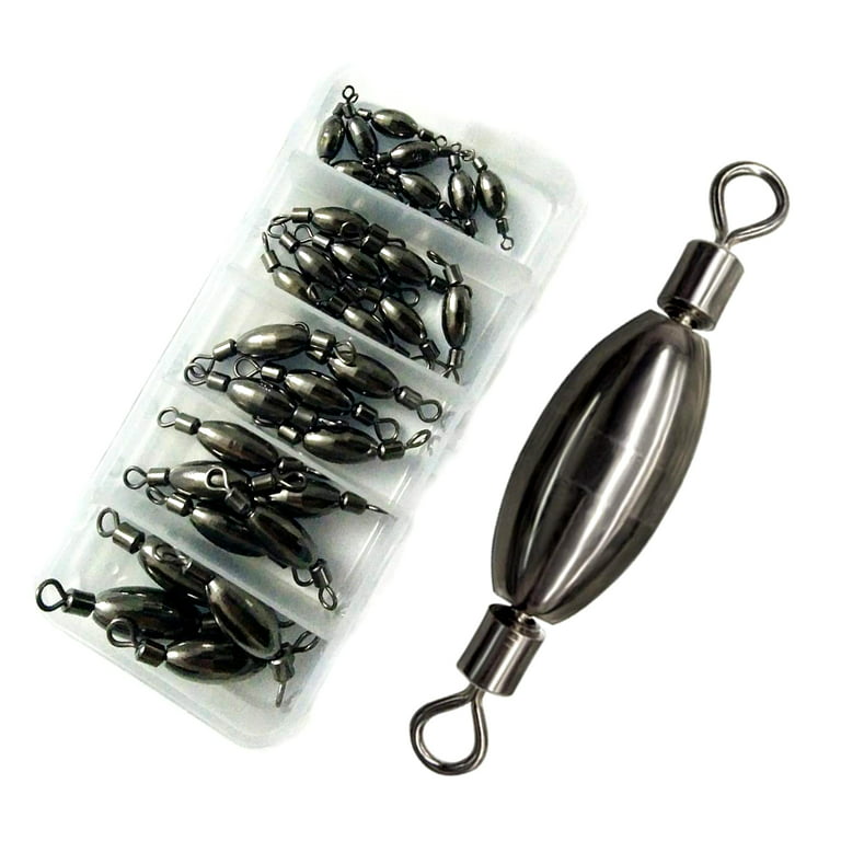 Fishing Weights Sinkers with Inner Swivel - Saltwater Trolling