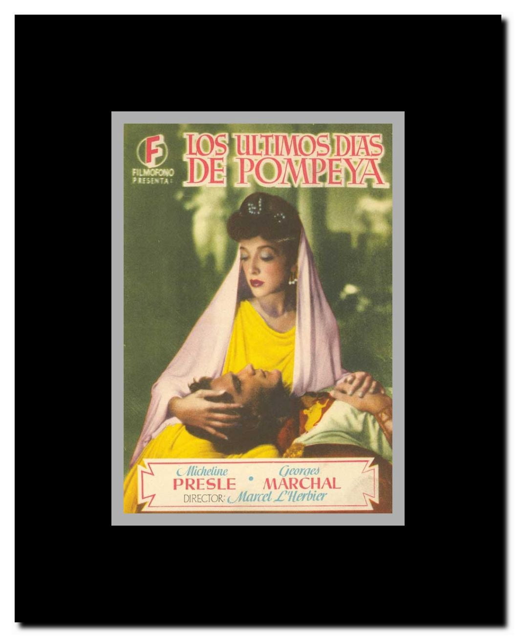 Sins of Pompeii Framed Movie Poster