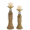 thumbnail image 1 of Sintechno SK-4270-C1 AuricTwist Decorative Candlestick Set, Gold, 1 of 1