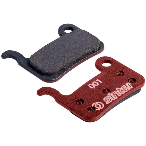 Sinter Red s514 Compound Organic Disc Brake Pads - Shimano A Type, Sinter Type 001, One Pair