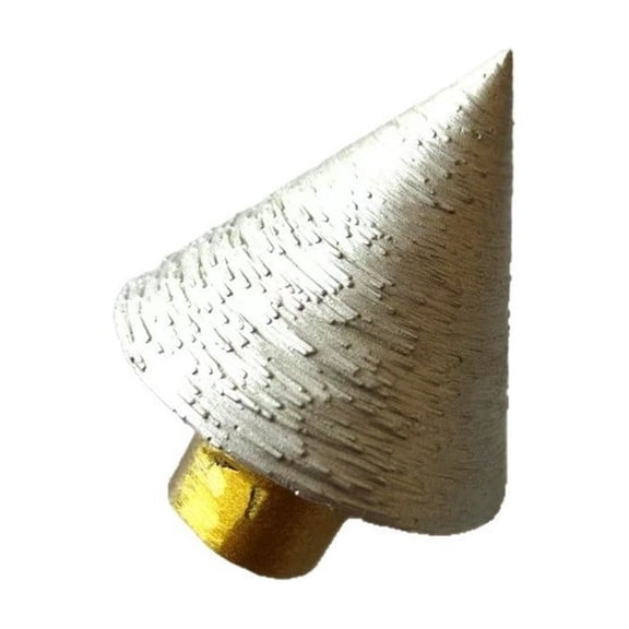 Sintered Bevel Grinding Head M10 Shank 35Mm Diameter For Stone Marble Edge Polishing Chamfering Angle Grinder Accessory Metal Tool
