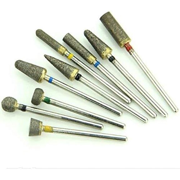 Sintered Diamond Bur,2.35mm HP Low Speed Grinding Polishing Bit for Drill,10 PCS per Lot$$Tools