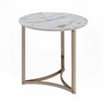 thumbnail image 1 of Sintered Stone Top End Table for a Sophisticated Modern Look, 1 of 5